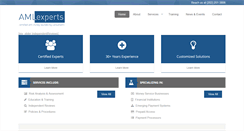 Desktop Screenshot of amlexperts.com